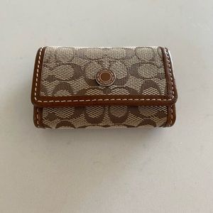 Coach contact lens case